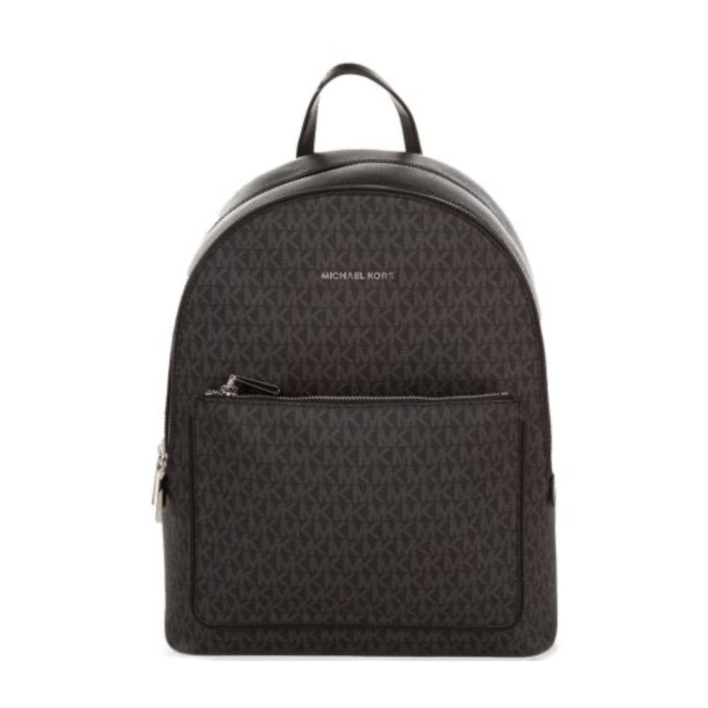 NWT Michael Kors Adina Large Logo Backpack - Black